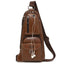 Leather Sling Chest Crossbody Bags Crossbody Bags jeep buluo Official Store