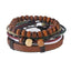 Leather Vintage Punk Bracelet Wrap Bracelets Design Zone Store UP08121