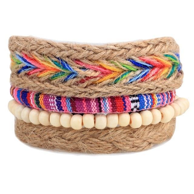 Leather Vintage Punk Bracelet Wrap Bracelets Design Zone Store UP14539