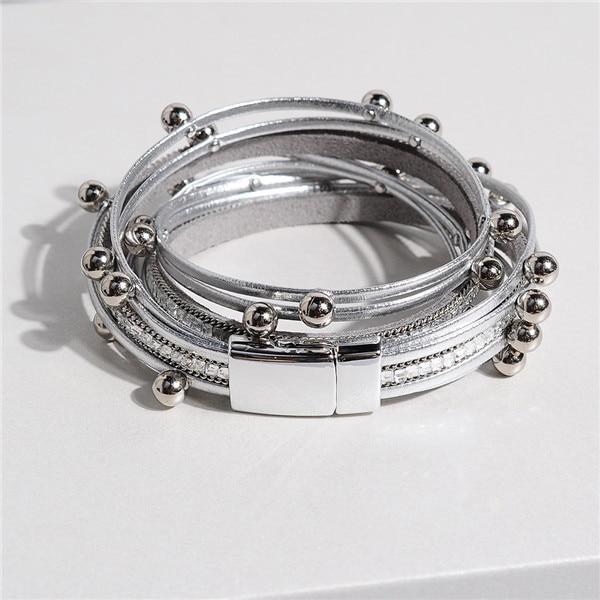 Leather Wrap Winter Bracelet for Female Wrap Bracelets ArtiLady Jewelry (Stylish Designer Brand) 03
