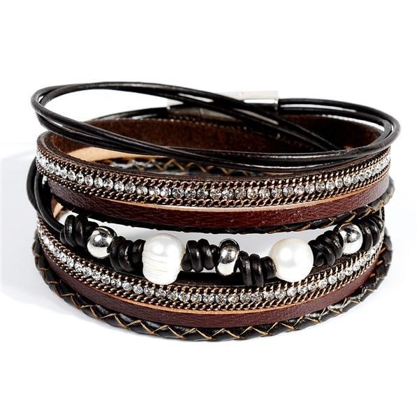 Leather Wrap Winter Bracelet for Female Wrap Bracelets ArtiLady Jewelry (Stylish Designer Brand) 10