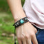 Leather Zodiac Sign Bracelet Strand Bracelets bigtreeonline Store