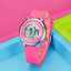 LED Display Digital Fashion Sports Waterproof Children’s Watch Children's Watches E-BOX (HK)Co., Ltd. Pink