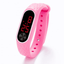 LED Display Electronic Sports Bracelet Children’s Watch Children's Watches Trendy Watches Store Pink Red