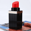 Lipstick Shape Acrylic Wedding Party Clutch Bag for Women Clutches Gnirue Store black