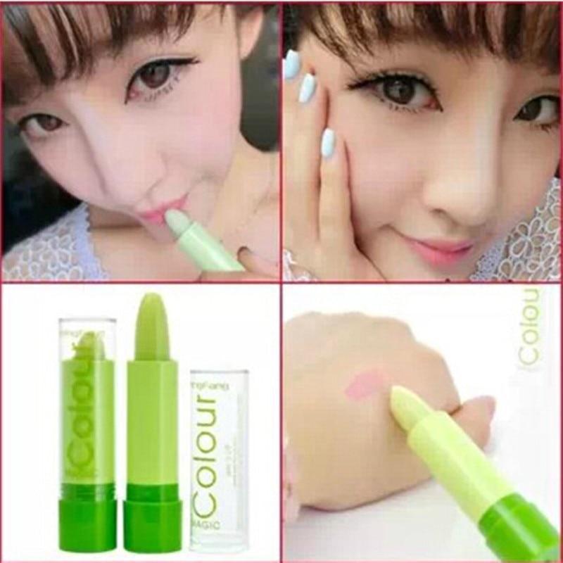 Long Lasting Moisturizing Aloe Vera Lipstick Nutritious Lipbalm Lip Balm INbeauty Store
