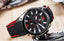 Luminous Hands Silicone Rubber Strap Quartz Watch For Men Quartz Watches Megir Watches Store