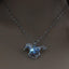 Luminous Hollow Horse Necklace Pendant Necklaces The home of beautiful ornaments