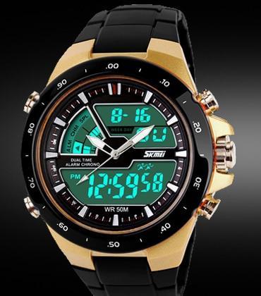 Luminous Mode Quartz Watch Quartz Watches Skmei Watch Store Gold