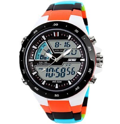 Luminous Mode Quartz Watch Quartz Watches Skmei Watch Store Orange