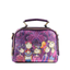 Luxury Cartoon Pattern Quality Leather Shoulder Bag for Women Shoulder Bags YuanQYDER Woman Bag Store National wind Purple Casual bag