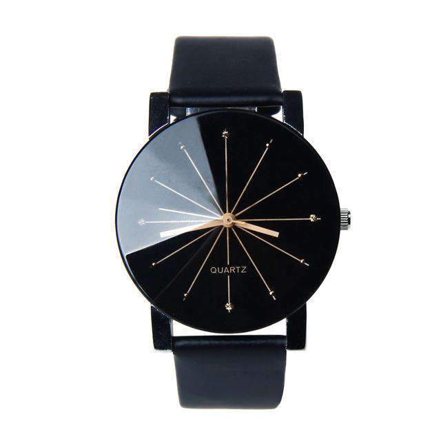 Luxury Fashion Leather Band Unisex Lover Watch Lover's Watches Vicky's Store