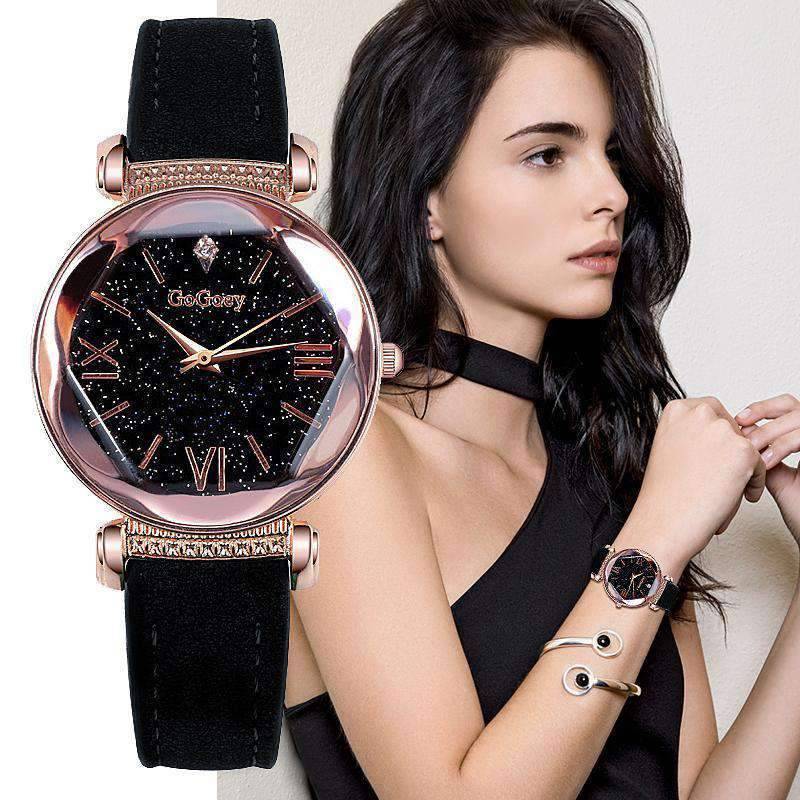 Luxury Fashion Starry Sky Diamond Dress Watch For Women Women's Watches Men's Women's Wrist watches Store