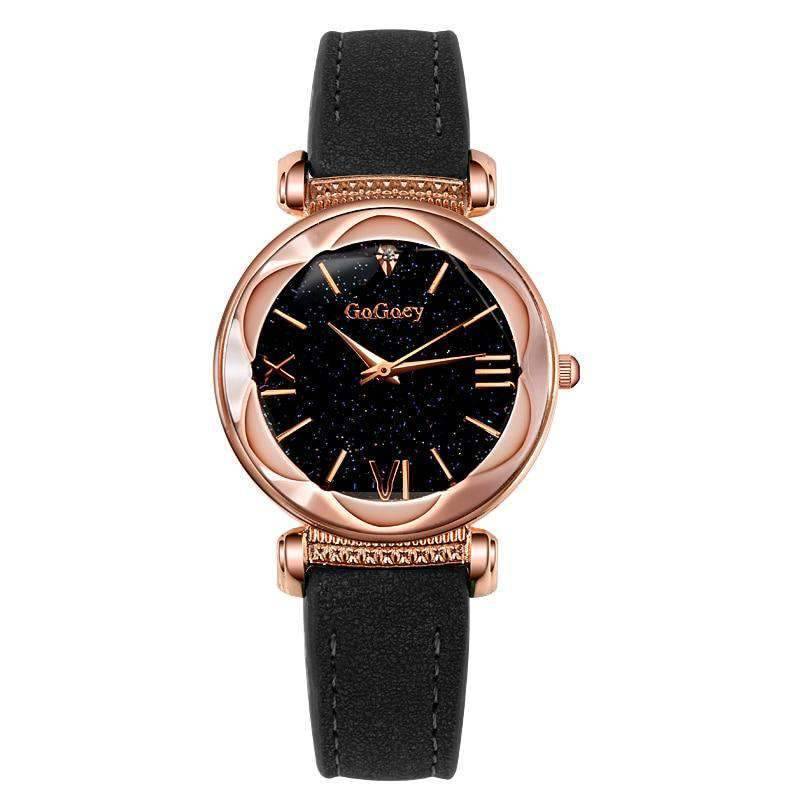 Luxury Fashion Starry Sky Diamond Dress Watch For Women Women's Watches Men's Women's Wrist watches Store Grey