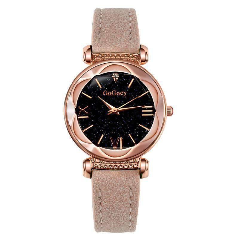 Luxury Fashion Starry Sky Diamond Dress Watch For Women Women's Watches Men's Women's Wrist watches Store khaki