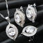 Luxury Stone Jewelry Sets Bridal Jewelry Sets Cop-rose Store White 9