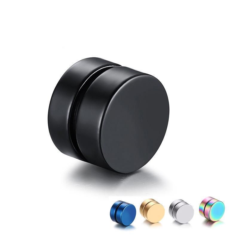 Magnetic Fake Earrings for Men Stud Earrings YXYSM Store