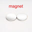 Magnetic Fake Earrings for Men Stud Earrings YXYSM Store Light Yellow Gold Color 6mm