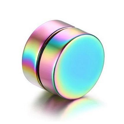 Magnetic Fake Earrings for Men Stud Earrings YXYSM Store Multicolor 6mm