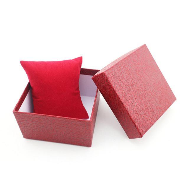 Malloom Casual Leather Quartz Watch Women's Watches Puscard Watches Store Red Box Only