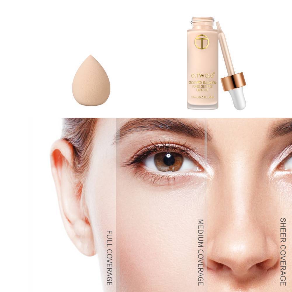 Matte Foundation Liquid Concealer Makeup Set Face Foundation O.TWO.O Official Store