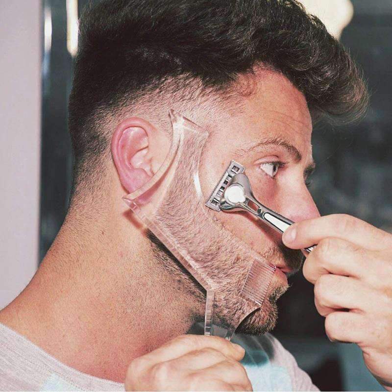 Men Beard Shaping Hair Comb Styling Trim Template Combs Elf's Garden Store