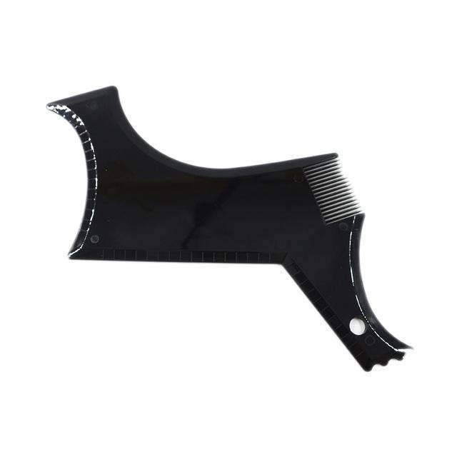 Men Beard Shaping Hair Comb Styling Trim Template Combs Elf's Garden Store Black