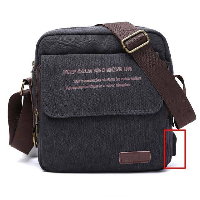 Men Canvas Shoulder Crossbody Bag Crossbody Bags AA Bags Store black2 USB