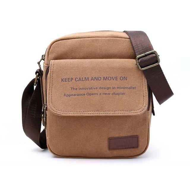 Men Canvas Shoulder Crossbody Bag Crossbody Bags AA Bags Store coffee No USB