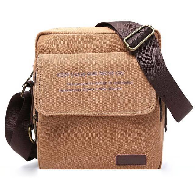 Men Canvas Shoulder Crossbody Bag Crossbody Bags AA Bags Store coffee1 No USB
