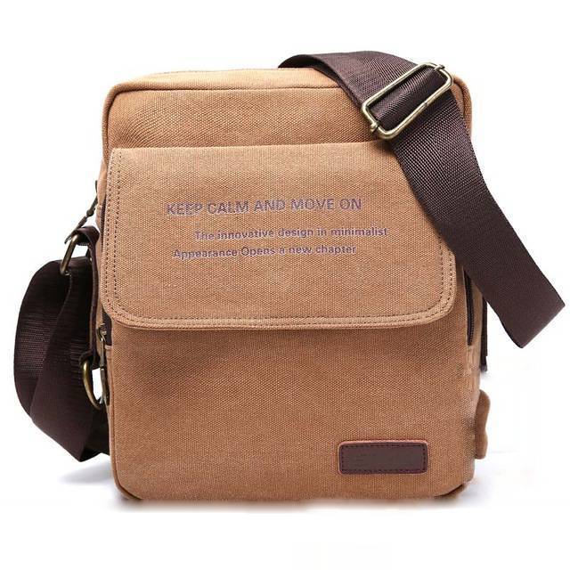 Men Canvas Shoulder Crossbody Bag Crossbody Bags AA Bags Store coffee2 USB