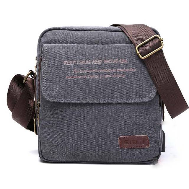 Men Canvas Shoulder Crossbody Bag Crossbody Bags AA Bags Store gray2 USB