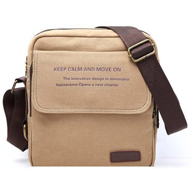 Men Canvas Shoulder Crossbody Bag Crossbody Bags AA Bags Store khaki1 No USB