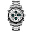 Men's Full Steel LED Digital Sports Watch Quartz Watches Readeel Watch Store Silver