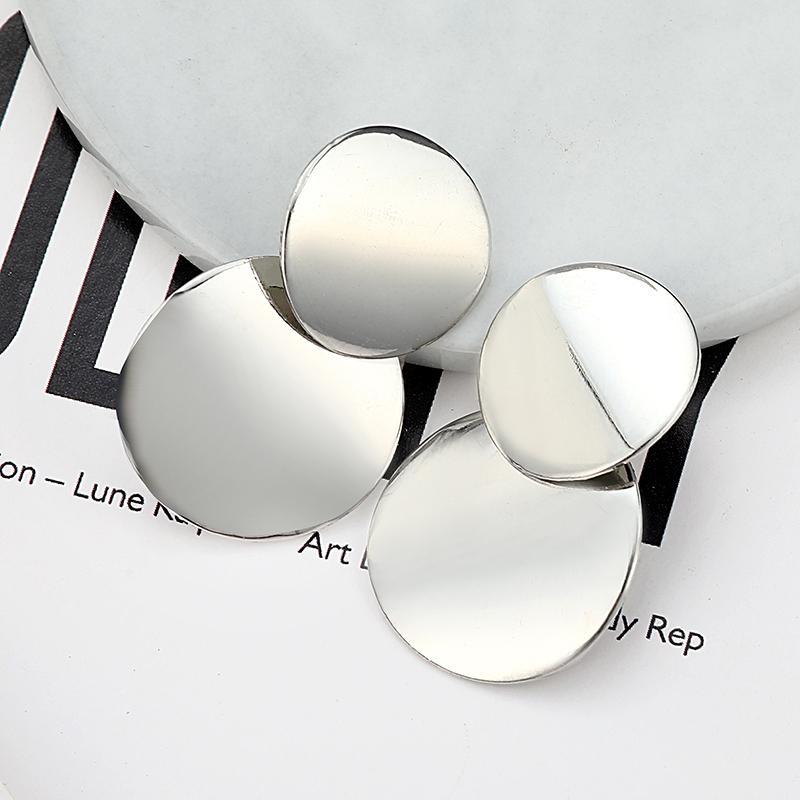 Metal Drop Dangle Earrings Drop Earrings LOVBEAFAS Official Store