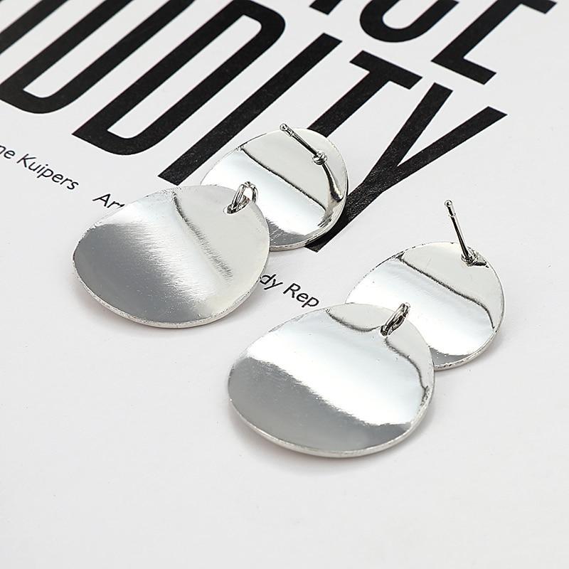 Metal Drop Dangle Earrings Drop Earrings LOVBEAFAS Official Store