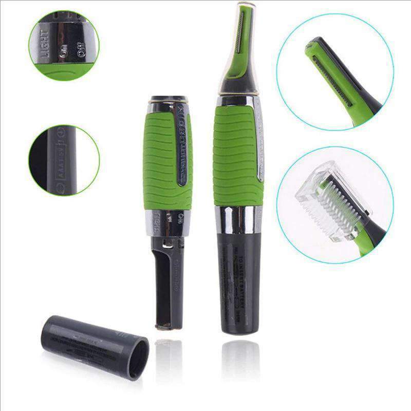Micro Precision Electric Eyebrow Nose And Ear Trimmer Nose & Ear Trimmer Yinhan Skincare Store Default Title
