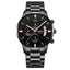 Military Fashion Anti Magnetic Casual Dress Quartz Watch For Men Quartz Watches NIBOSI Official Store Black Gold Steel