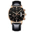 Military Fashion Anti Magnetic Casual Dress Quartz Watch For Men Quartz Watches NIBOSI Official Store Rose Black Leather