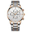 Military Fashion Anti Magnetic Casual Dress Quartz Watch For Men Quartz Watches NIBOSI Official Store RoseGold White Steel