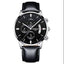 Military Fashion Anti Magnetic Casual Dress Quartz Watch For Men Quartz Watches NIBOSI Official Store Silver Black Leather