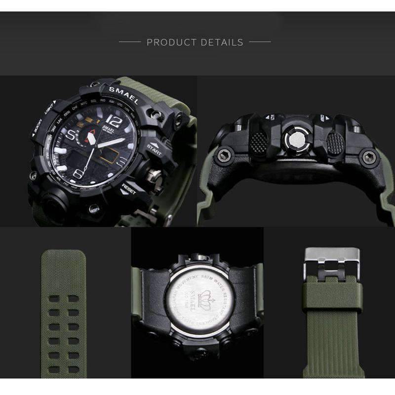 Military LED Display Electronic Quartz Watch For Men Quartz Watches 12 Watch Store