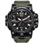 Military LED Display Electronic Quartz Watch For Men Quartz Watches 12 Watch Store Army Green