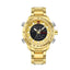Military LED Display Stainless Steel Quartz Watch For Men Quartz Watches damon zone Store Gold