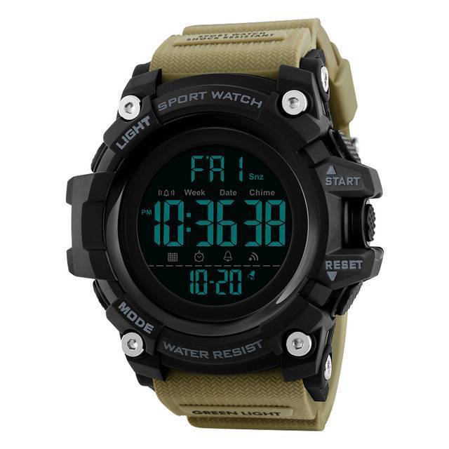 Military LED Electronic Sports Watch Digital Watches TYT Professional Wristwatches store Brown