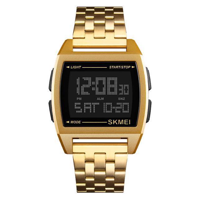 Military Sport LED Watch Digital Watches Skmei Direct Selling Store gold