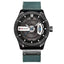 Military Waterproof Casual Leather Quartz Watch For Men Quartz Watches Chinese Watch factory black blue
