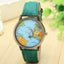 Mini World Fashion Quartz Leather Strap Women’s Bracelet Watch Women's Watches Shenzhen Sunshine Wholesale Co.,Ltd Green