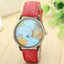 Mini World Fashion Quartz Leather Strap Women’s Bracelet Watch Women's Watches Shenzhen Sunshine Wholesale Co.,Ltd Red