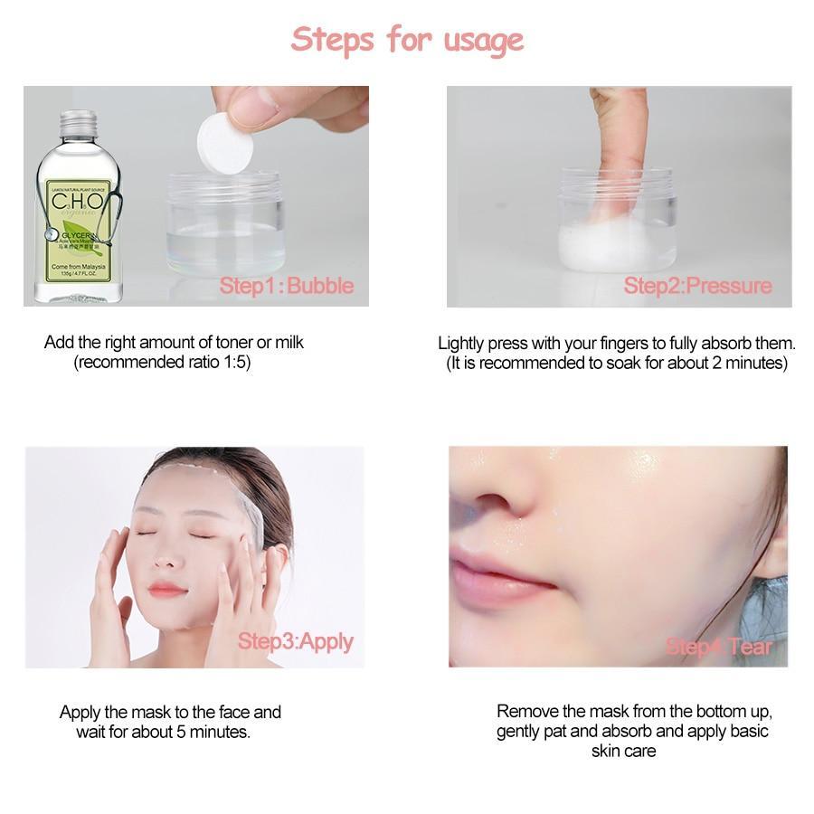 Moisturizing Compressed Facial Masks Treatments & Masks LAIKOU SkinCare Store